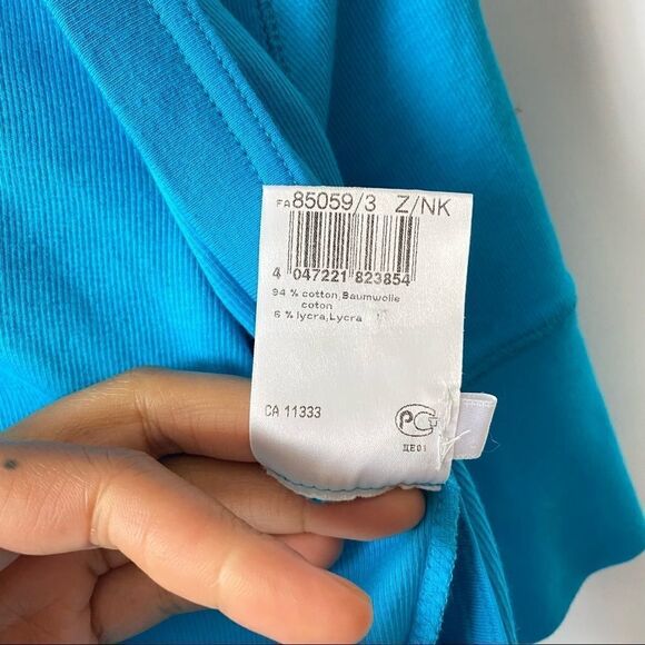 MARC CAIN SPORTS Cropped Button Front Top - Picture 6 of 11